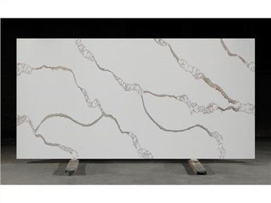 Papak Batu Kuarza Kejuruteraan Emas Calacatta