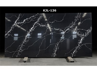 Kuarza Calacatta Hitam yang unik